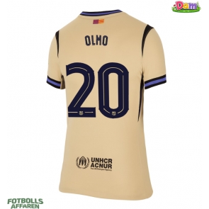 Barcelona Dani Olmo #20 Bortatröja Kvinnor 2025-26 Kortärmad
